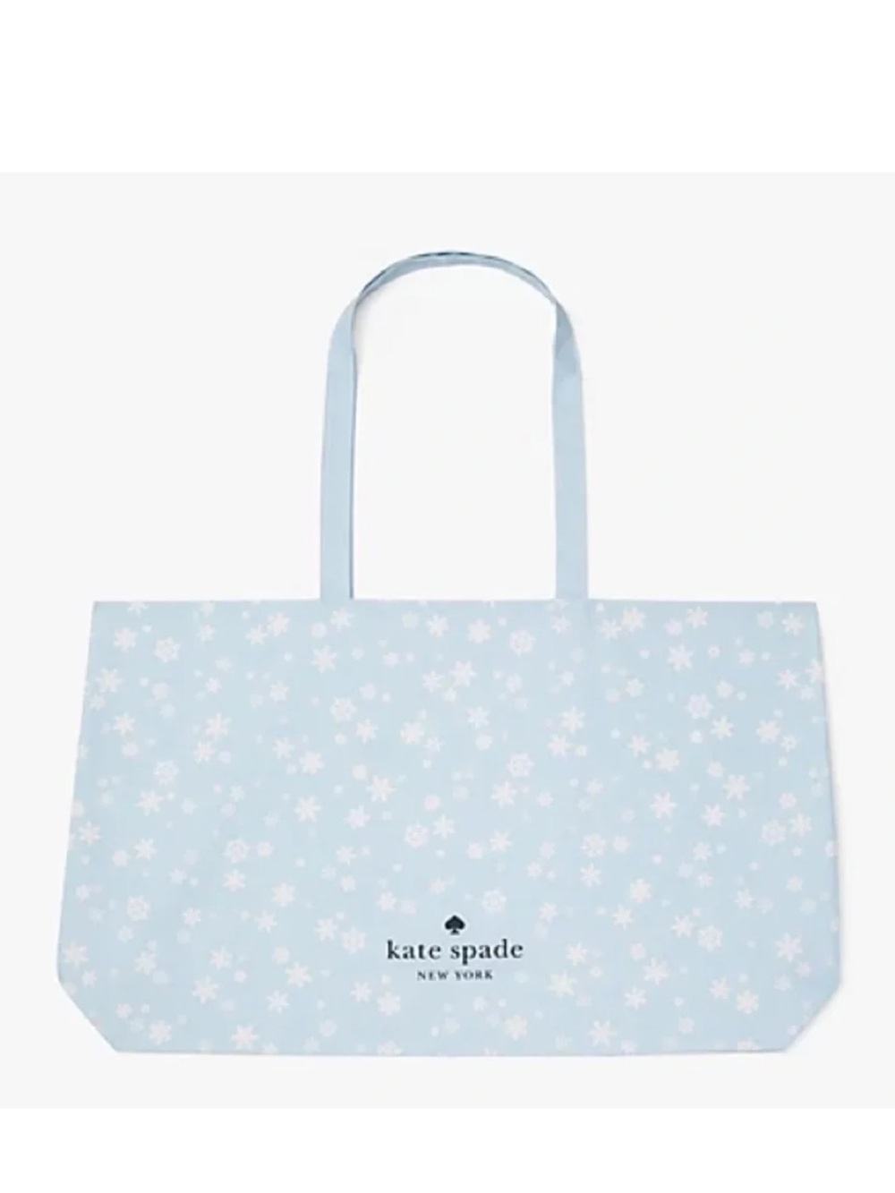 kate spade Light Blue Winter Pattern Tote